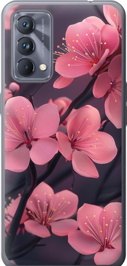 Чехол на Realme GT Master Пурпурная сакура (6075u-2852-42517)