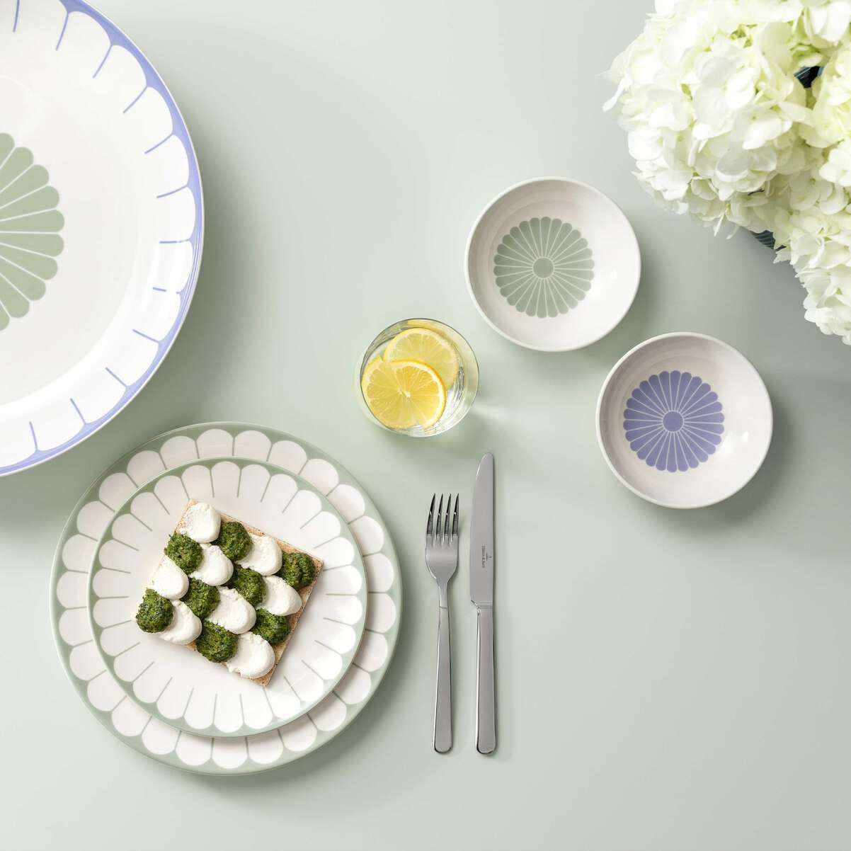 Набор обеденных тарелок Villeroy & Boch Fleur Ø27 см 4 пр. (1045546000) - фото 6 Набор обеденных тарелок Villeroy & Boch Fleur Ø27 см 4 пр. (1045546000) - фото 6