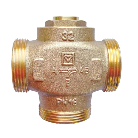 Триходовий змішувальний клапан HERZ Teplomix 61°C DN32 1½" (28414749)