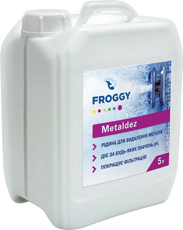 Средство для очистки бассейна от металлов Metaldez Froggy 5 л