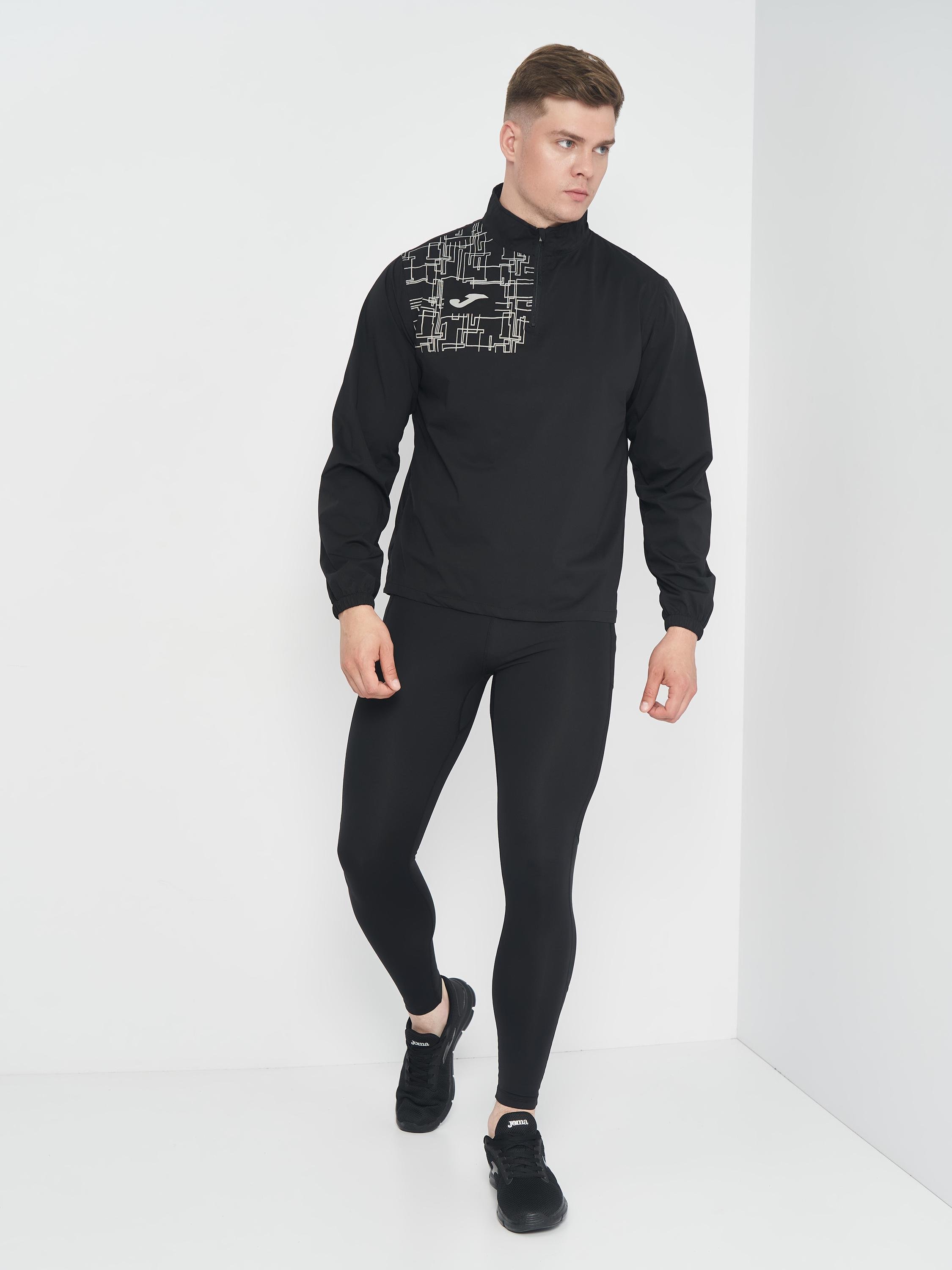 Реглан Joma 102234.100 Elite VIii Sweatshirt M Black (8424309510497) - фото 3