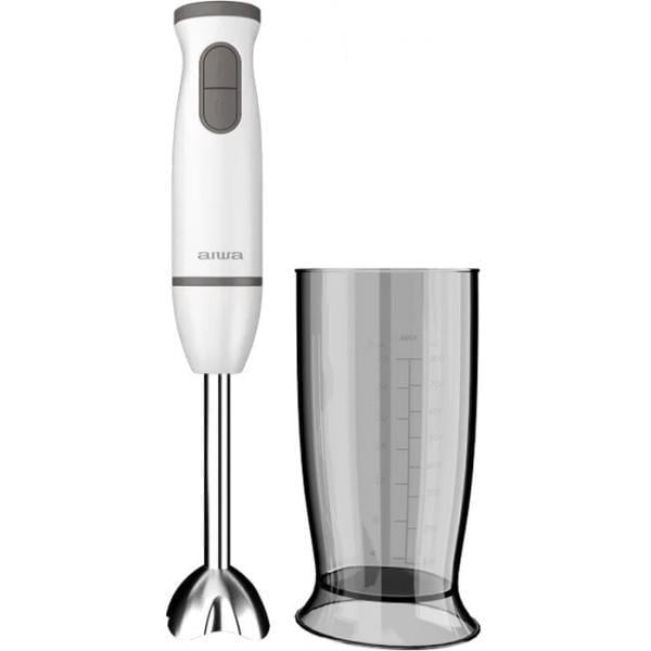 Блендер ручной погружной AIWA Kenkiri ABL-800 600W 2 скорости TURBO 700 мл White (ABL800)