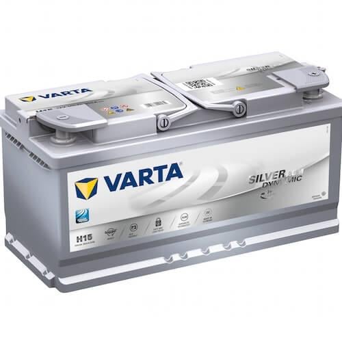 Акумулятор автомобільний Varta Silver Dynamic AGM H15 EN 6СТ-105Ah АзЕ 950A (605901095)