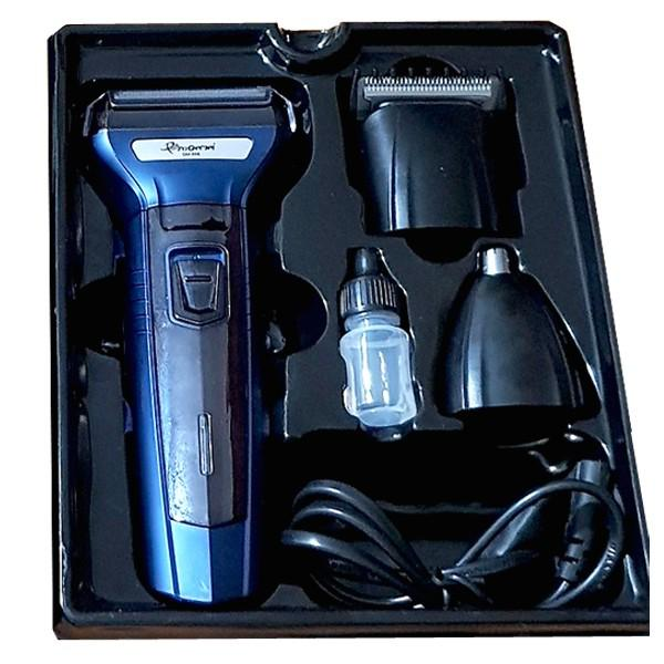 Машинка для стрижки Gemei GM-566 акумуляторна Синій (GR-04367) - фото 2 Машинка для стрижки Gemei GM-566 акумуляторна Синій (GR-04367) - фото 2