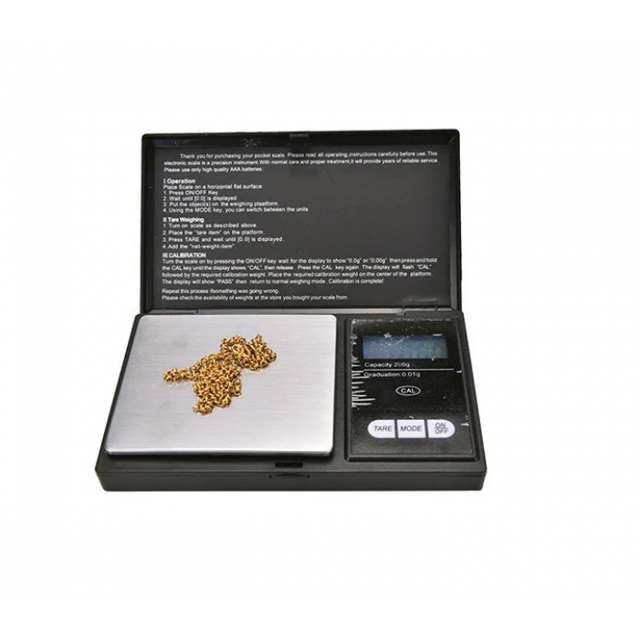 Весы ювелирные Digital Scale Professional-Mini SPM-2020 до 200 г 0,01 г (32406793)