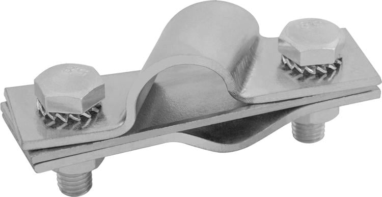 З'єднувач діагональний E.NEXT для стрижня ø 20 мм/плоский поводник 40 мм оцинкована сталь (z0010020)