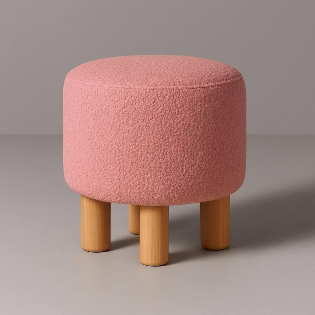 Пуф Rainbow 35х35х38 см Розовый (3002)