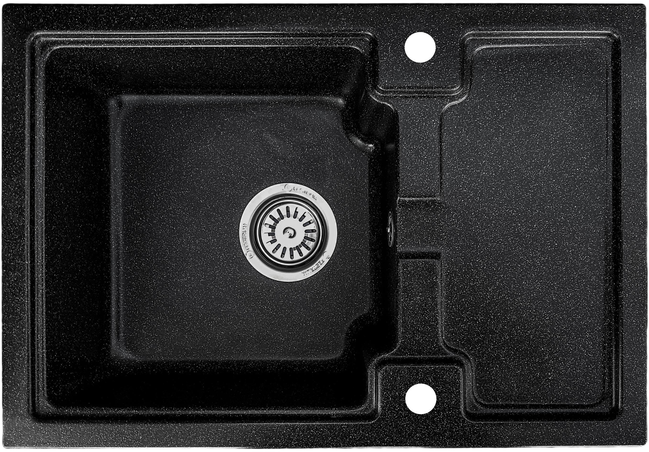 Мойка кухонная Valetti 78D 625х425 мм Черный Мойка кухонная Valetti 78D 625х425 мм Черный