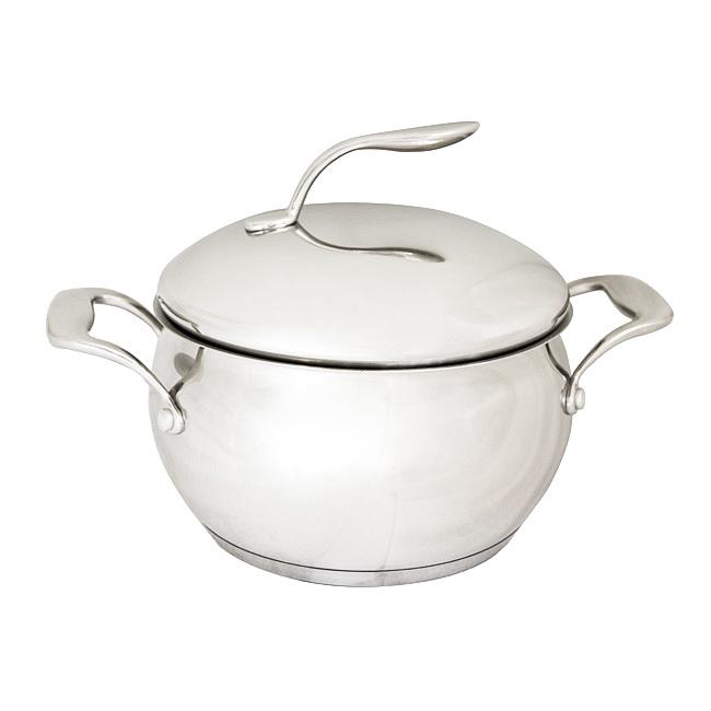 Набор кухонной посуды Lora NS13 нержавеющая сталь 9 пр. Серый - фото 6 Набор кухонной посуды Lora NS13 нержавеющая сталь 9 пр. Серый - фото 6