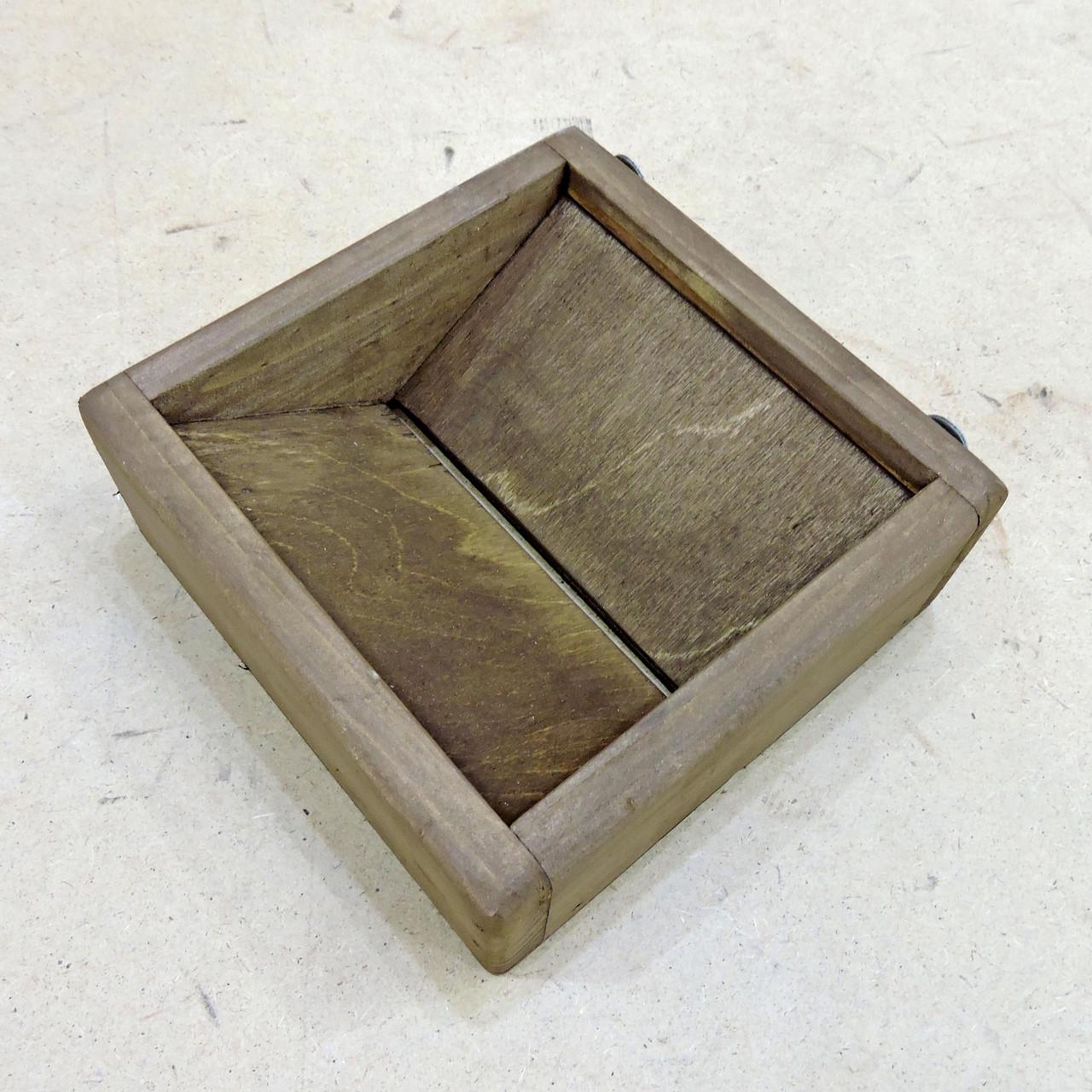 Держатель для туалетной бумаги из дерева Фосфор Капучино (ДТБ-001909)