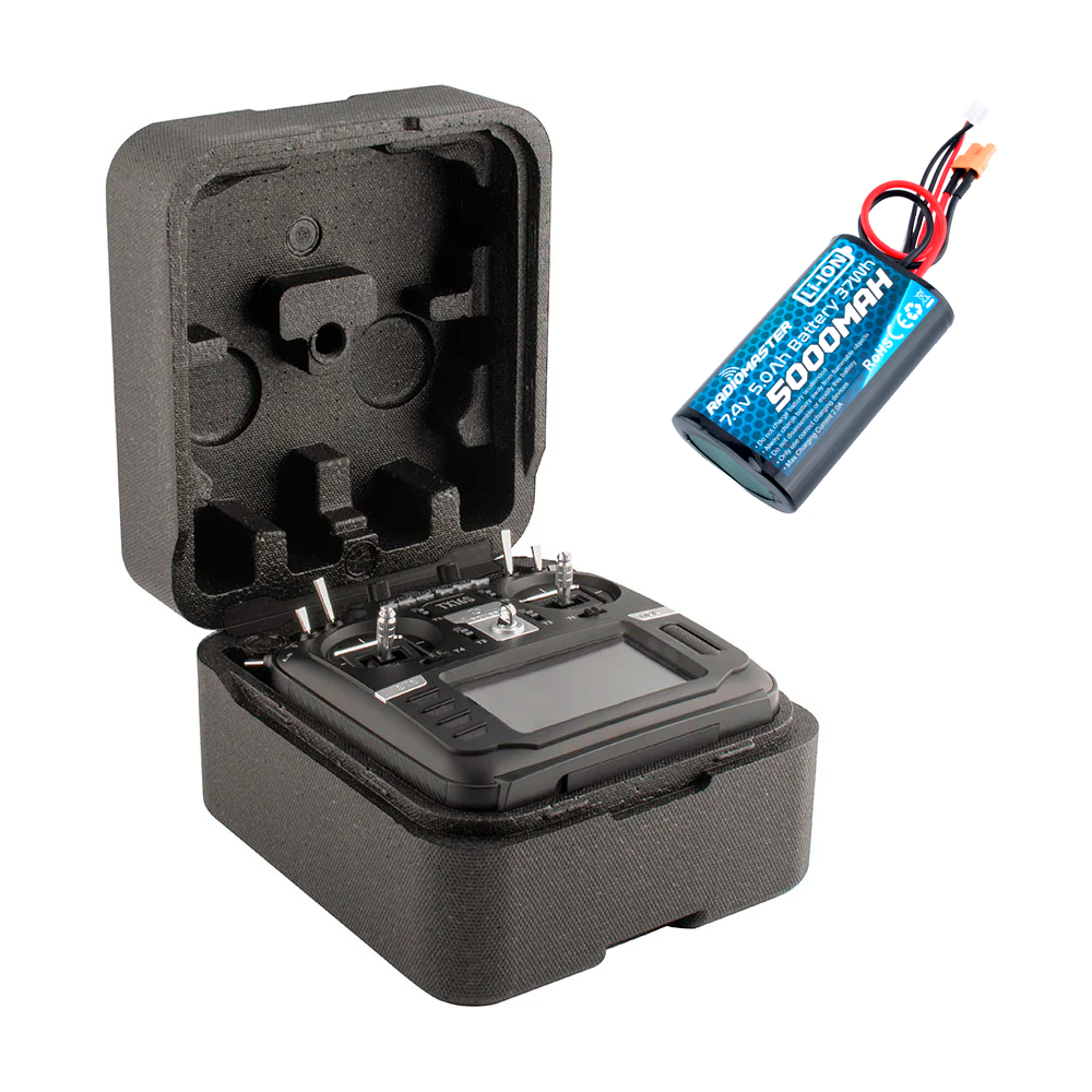 Пульт Radiomaster TX16S MKII ELRS M2 з акумулятором 21700 Radiomaster 1x5000 мАг Пульт Radiomaster TX16S MKII ELRS M2 з акумулятором 21700 Radiomaster 1x5000 мАг