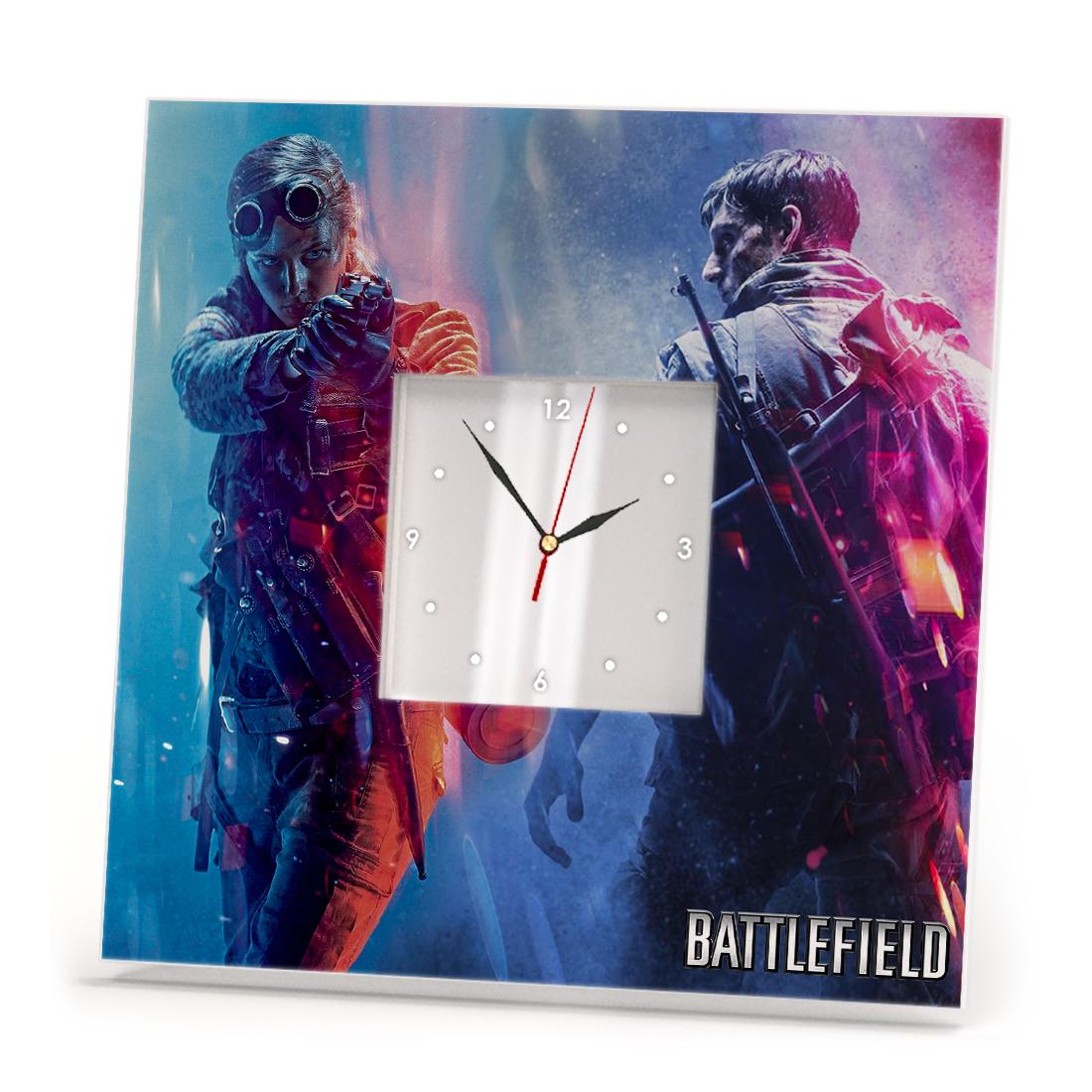 Часы Игра Battlefield V 260x260 мм (C04683)