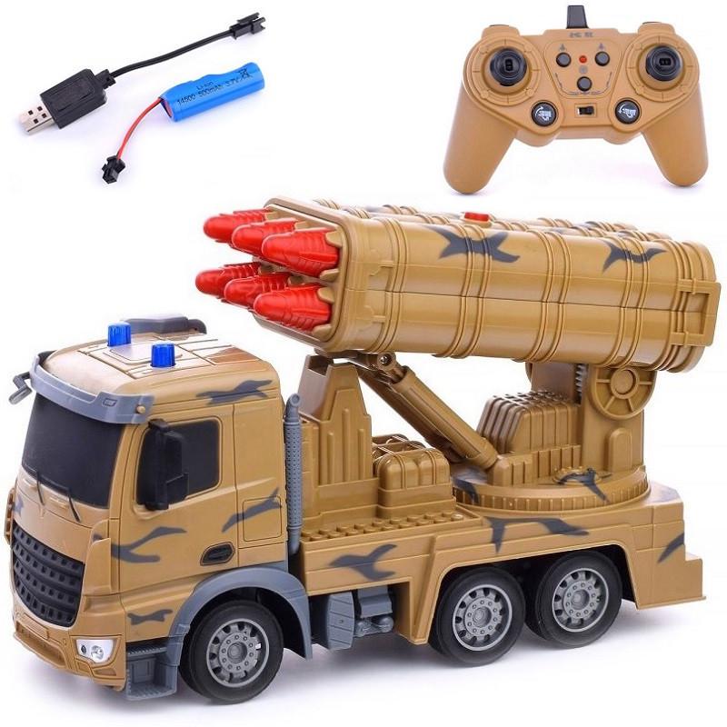 Радиоуправляемая игрушка TK Group Грузовик с Ракетной Установкой на аккумуляторе (28443608) - фото 7 Радиоуправляемая игрушка TK Group Грузовик с Ракетной Установкой на аккумуляторе (28443608) - фото 7