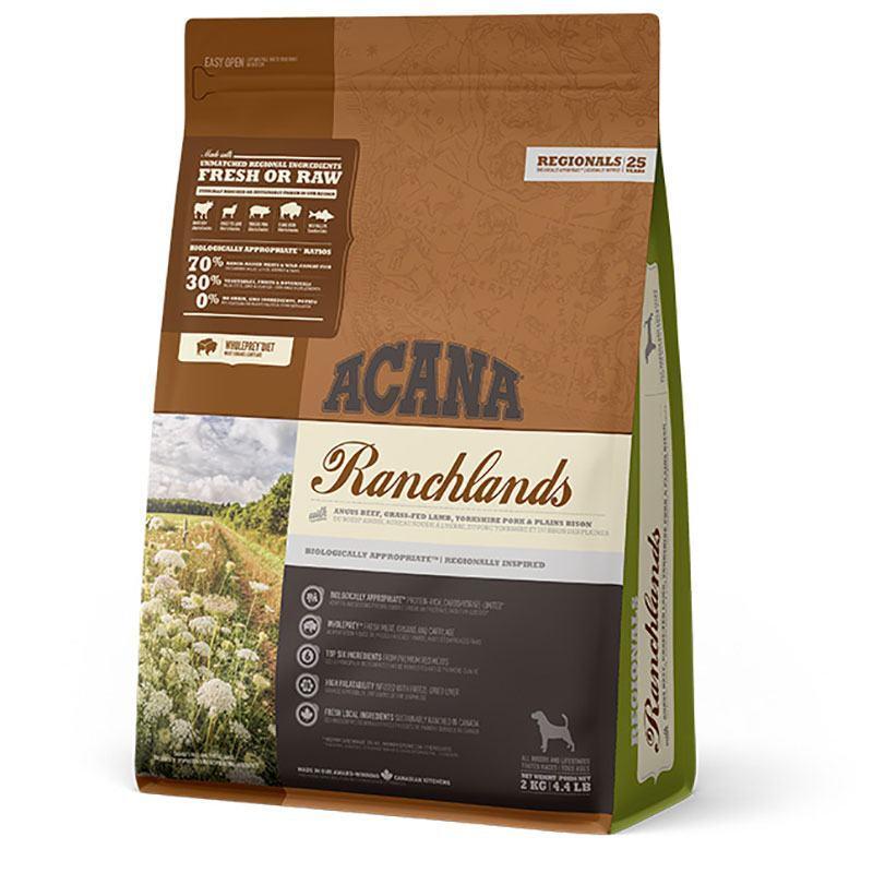 Корм сухий для собак різних порід ACANA RANCHLANDS DOG з червоним м'ясом і рибою 6 кг (a54360) - фото 9