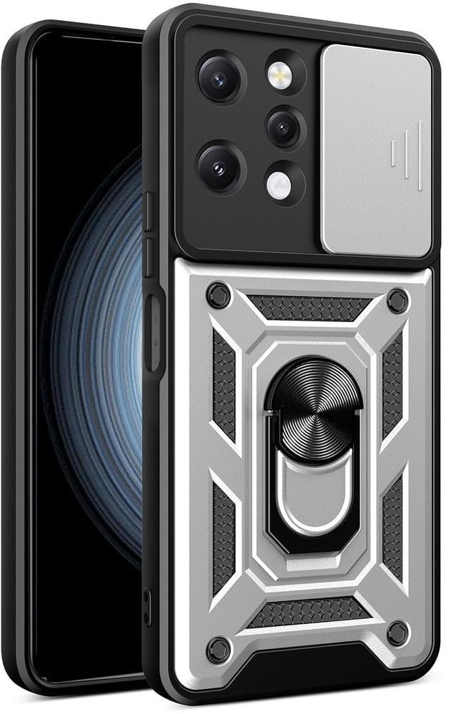 Чехол с защитой камеры 3DGuard Xiaomi Redmi 12 Silver (33873-59)