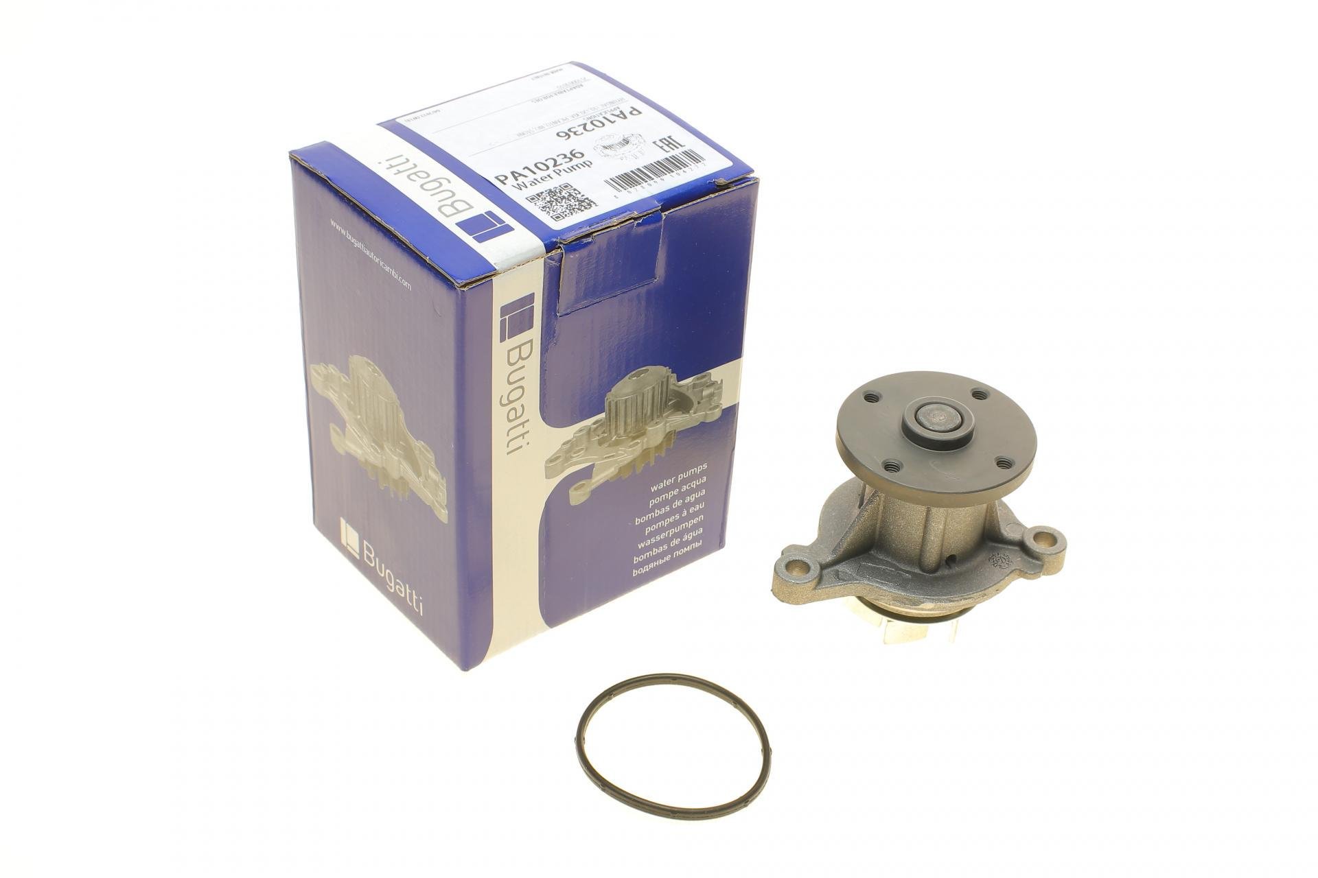 Помпа води Bugatti Hyundai i10/i20 1.2 08-/Kia Rio 1.2/1.25 11-/Picanto 1.2 11- R/B 6 лоп. PA10236