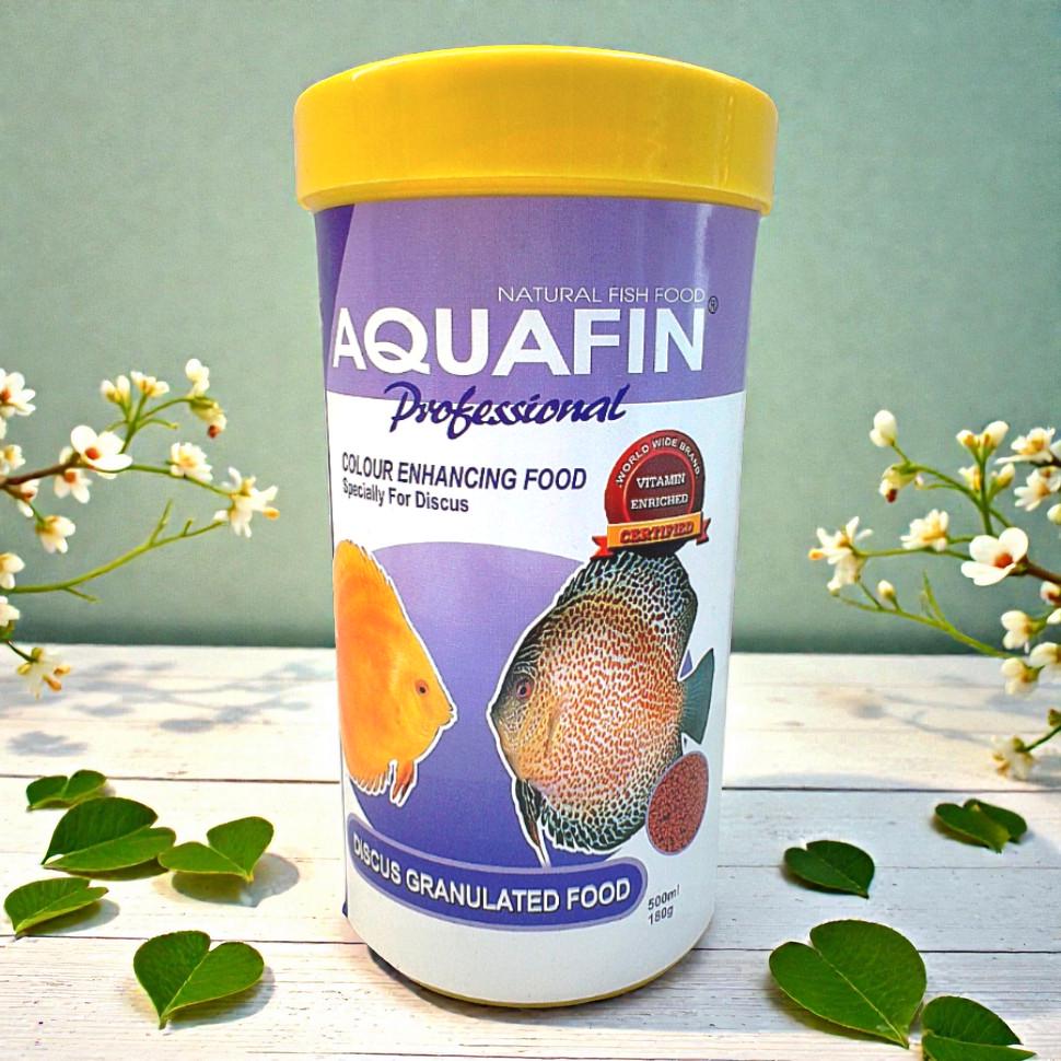 Гранулы для здоровья и яркой окраски рыб Diskus Granulated Food банка 500 мл