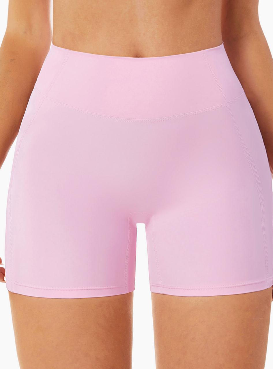 Шорти без пуш-ап з високою талією L Рожевий (EQ02L)
