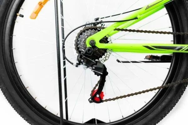 Велосипед двухподвесный Azimut Scorpion FRD Черно-зеленый (25996008) - фото 6 Велосипед двухподвесный Azimut Scorpion FRD Черно-зеленый (25996008) - фото 6