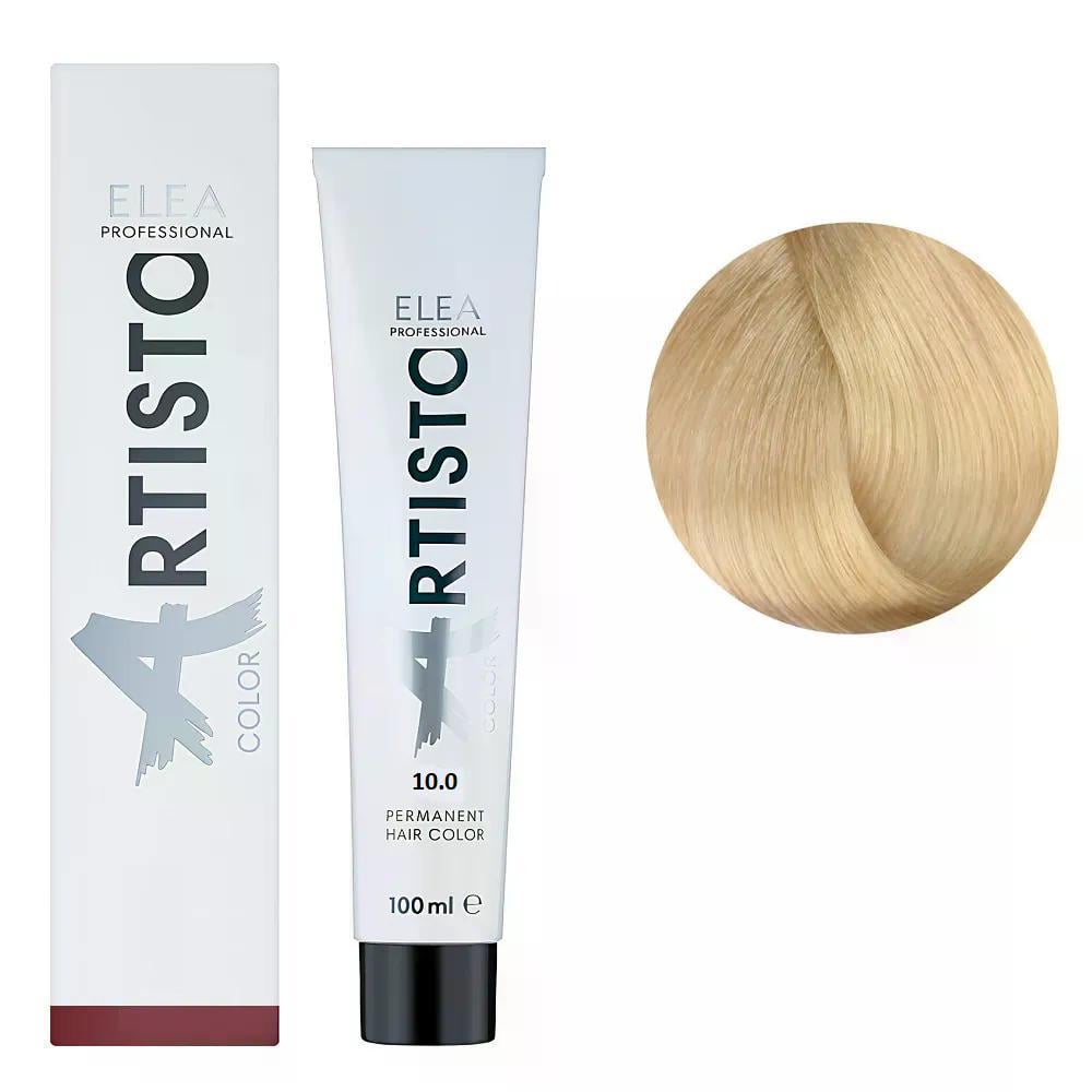 Крем-краска для волос Elea Professional Artisto Color 10 Светлый блондин 100 мл