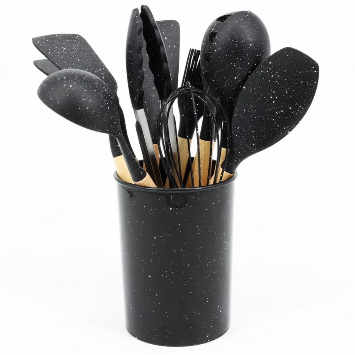 Набор кухонных принадлежностей Kitchen Set силикон 12 пр. (0354)