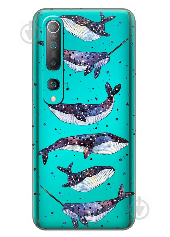 Силиконовый чехол iSwag для Xiaomi Mi 10 Киты Единороги (KS2669) Силиконовый чехол iSwag для Xiaomi Mi 10 Киты Единороги (KS2669)