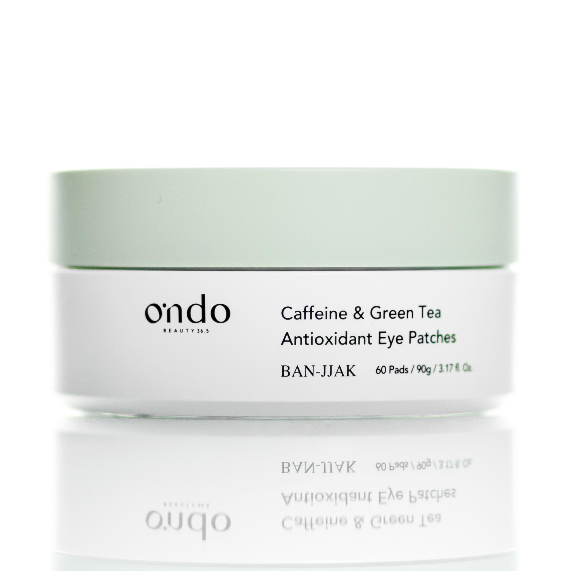 Патчі гідрогелеві антиоксидантні для шкіри довкола очей Ondo Beauty 36.5 Caffeine & Green Tea Antioxidant Eye Patches 60 шт.