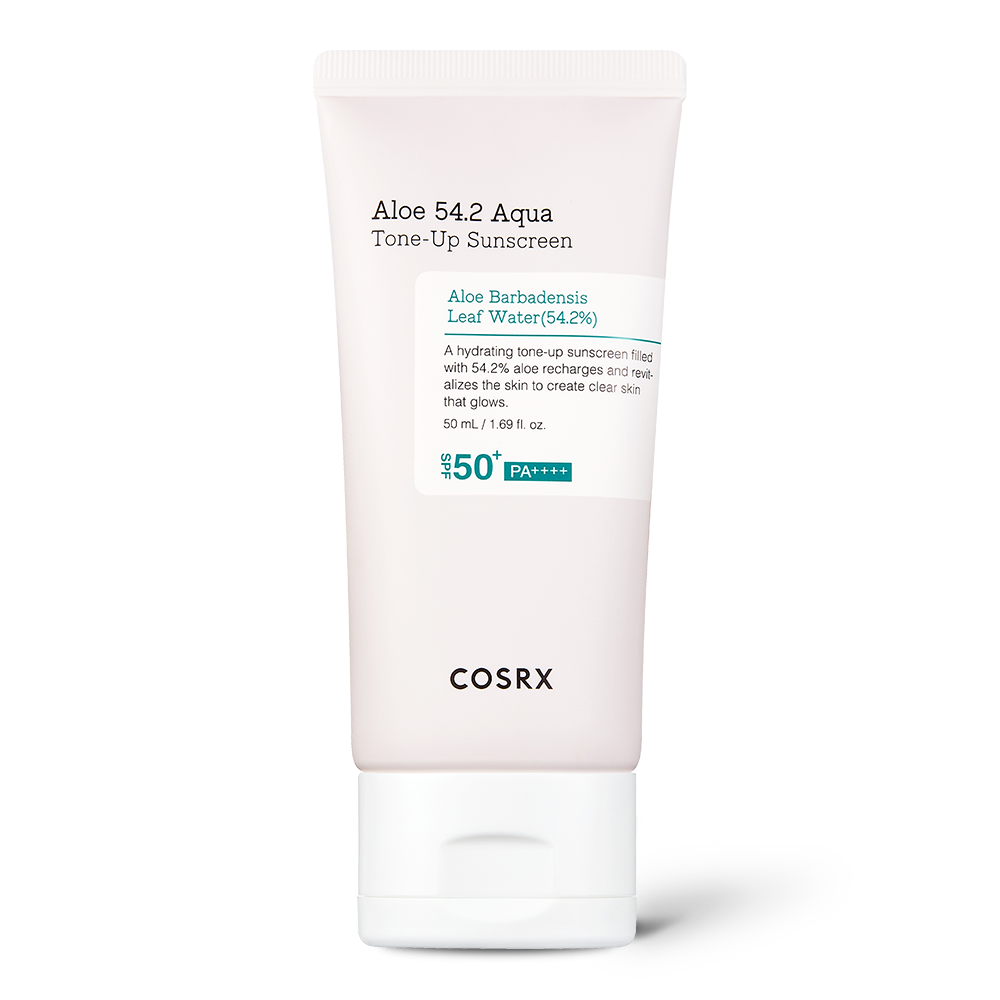 Крем солнцезащитный Cosrx Aloe 54.2 Aqua Tone-Up Sunscreen SPF50+/PA++++ 50 мл - фото 1