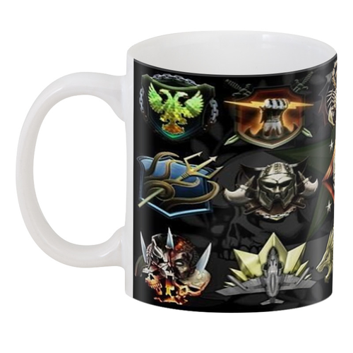 Чашка Gee! Эмблемы уровней и престижей Call of Duty Black Ops 2