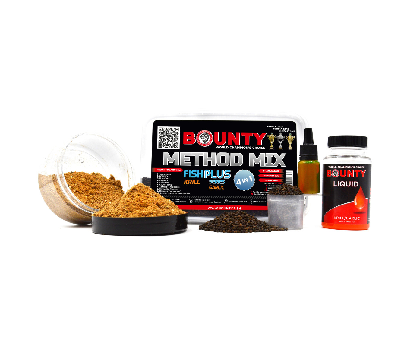 Метод-микс Bounty 4in1 Krill/Garlic