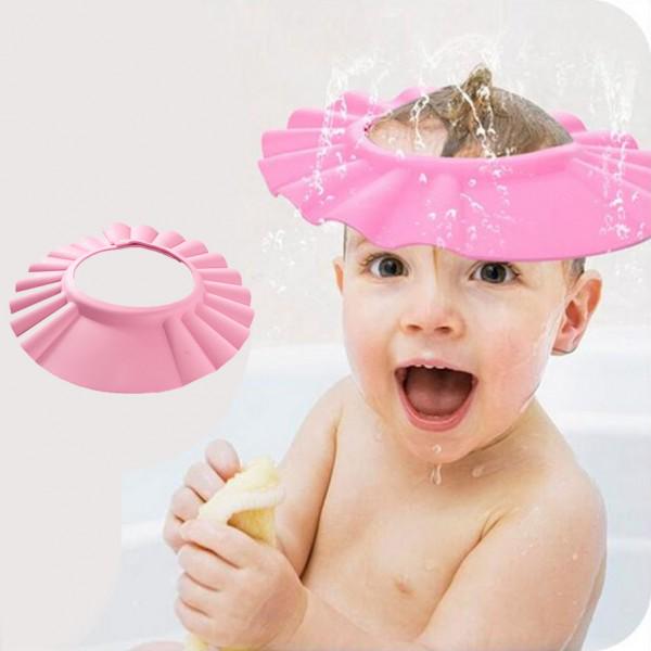 Козырек для мытья головы EVA Baby Child Bath N-DS9 Розовый - фото 2