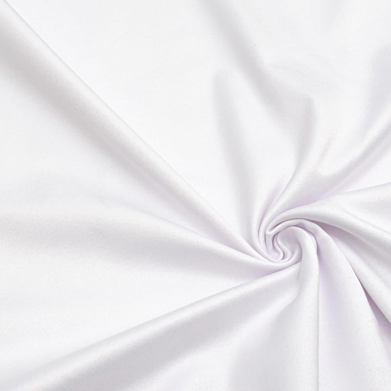 Ткань сатиновая Манго для шопера Белый