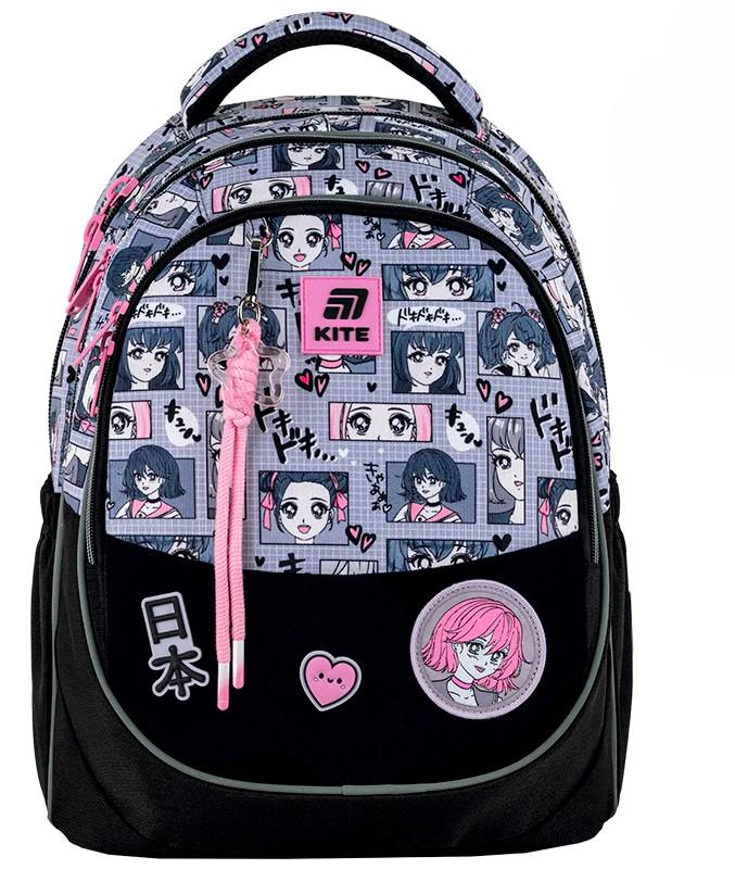 Школьный рюкзак KITE Education Anime Girl (K25-700M-1) - фото 1 Школьный рюкзак KITE Education Anime Girl (K25-700M-1) - фото 1