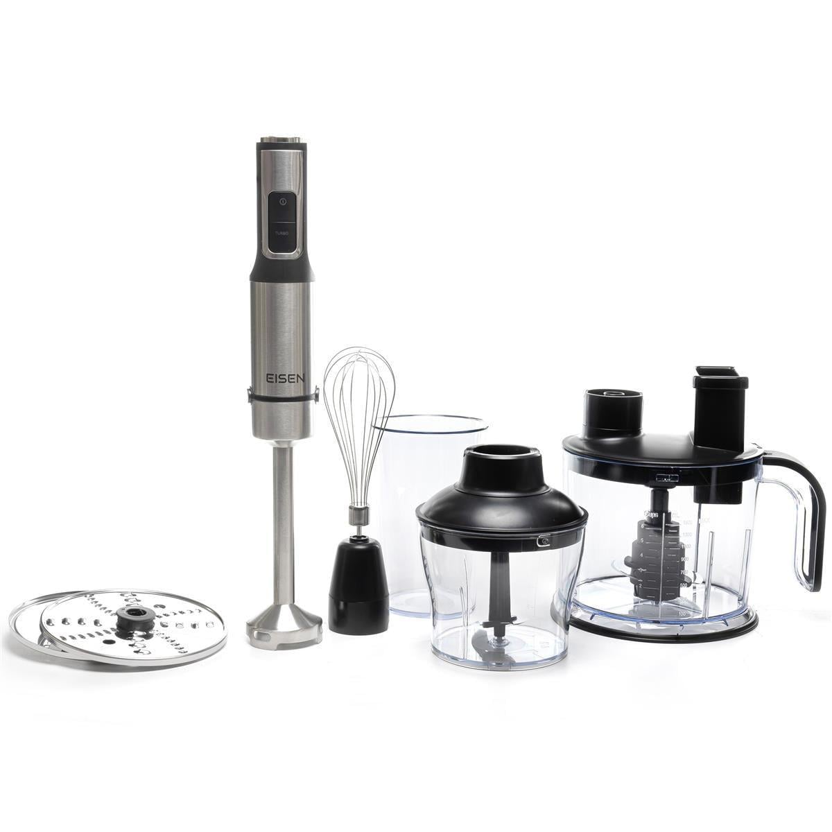 Блендер погружной Eisen EBSS-150CH 1500 Вт Turbo 1,5 л Black/Steel (26075818)