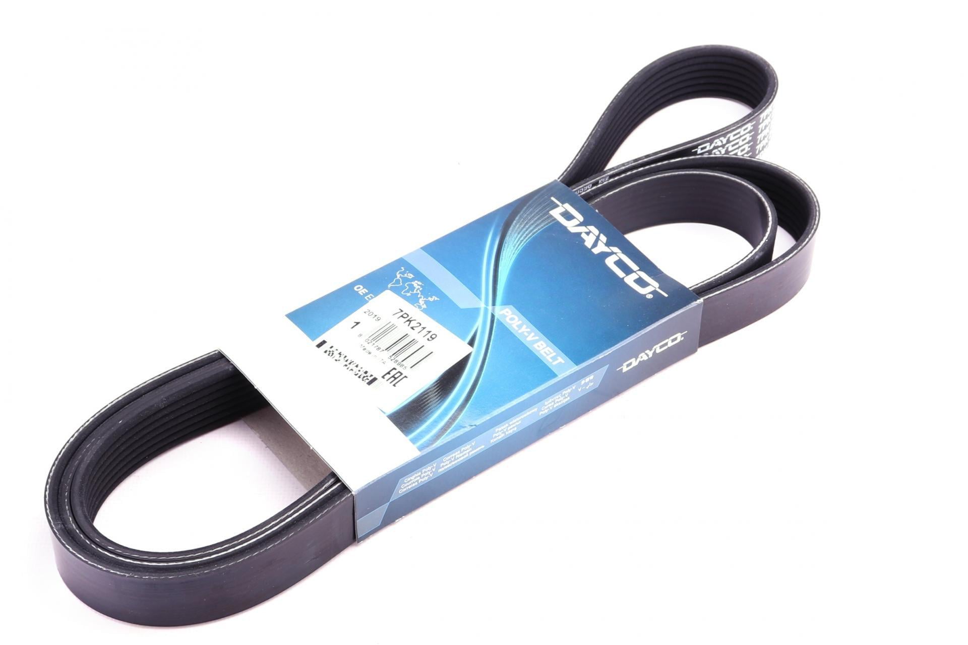 Ремень генератора DAYCO для Land Rover/Toyota Land Cruiser 120 4.0i/4.6 94- (7PK2119)