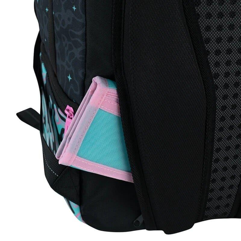 Школьный рюкзак подростковый KITE Education teens 2569L-1 21 л Черный/Бирюзовый (K24-2569L-1) - фото 11