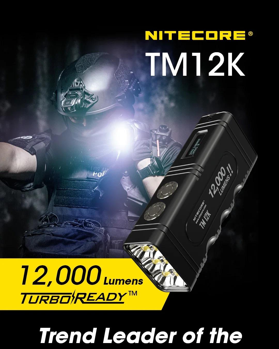 Ліхтар для кемпінгу Nitecore TM12K 4800 мАг (NTM-12) - фото 4