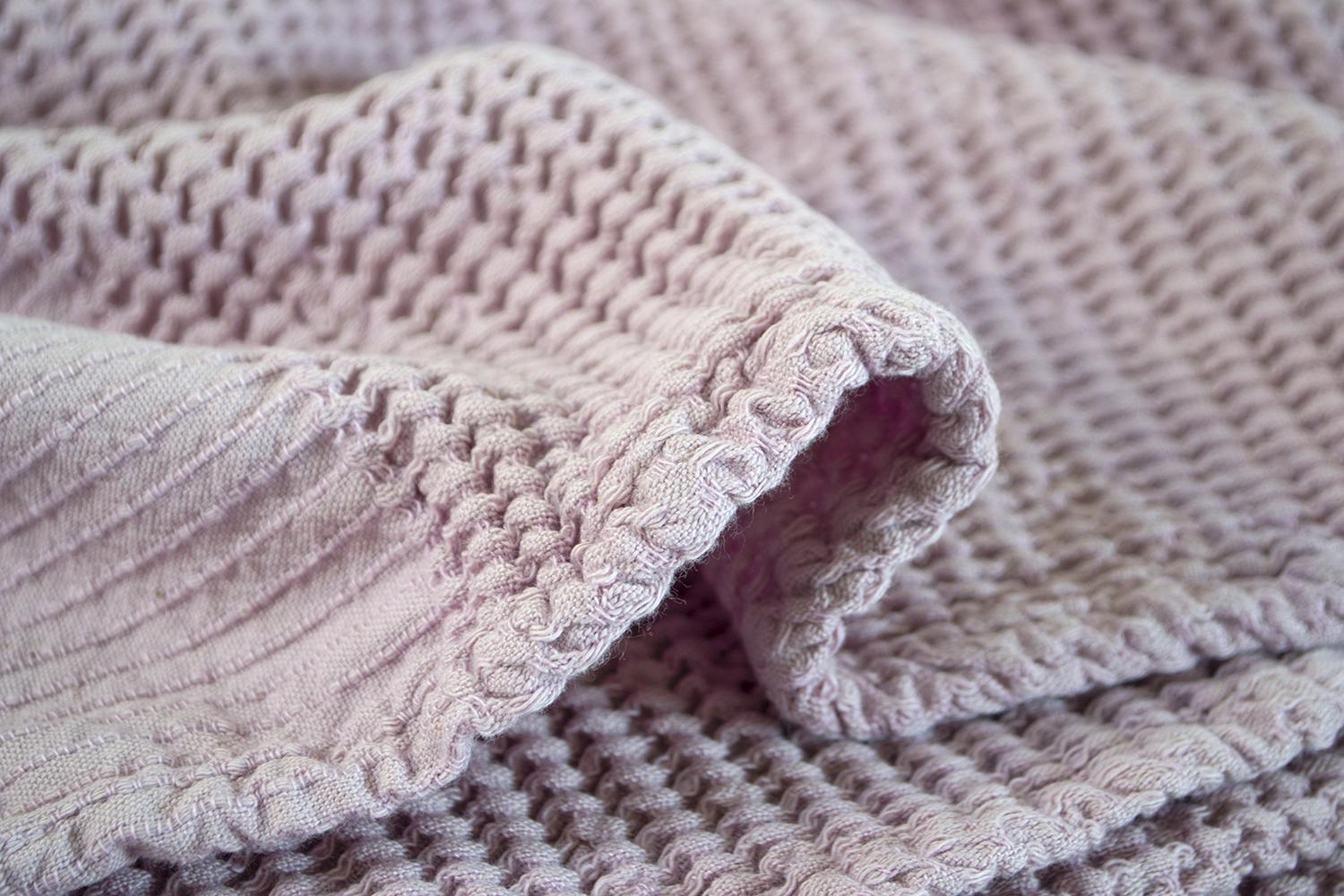 Плед Lotus Home Rius 130x170 см Бузковий (svt-2000022331302) - фото 4