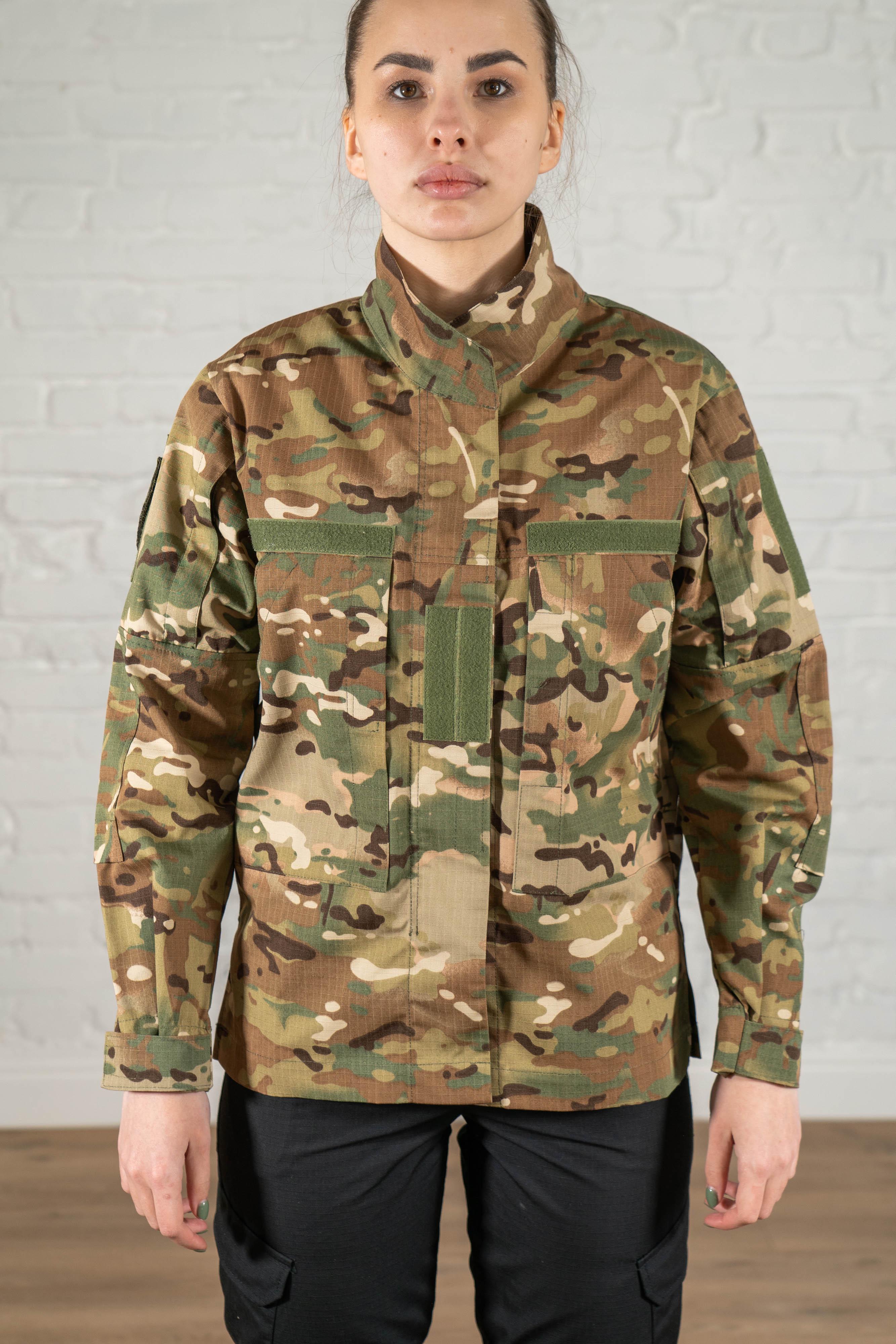 Китель женский Tactical Ripstop с velcro панелями S Мультикам (655-S)