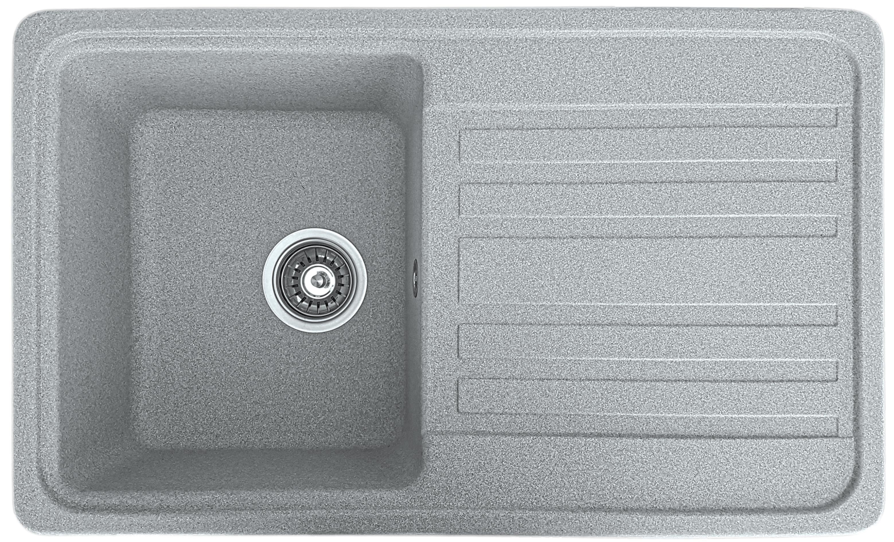 Мойка кухонная Valetti 17N 760х460 мм Серый