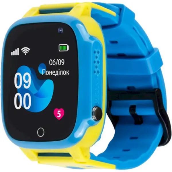 Умные часы детские AmiGo GO008 GLORY GPS Wi-Fi Голубой