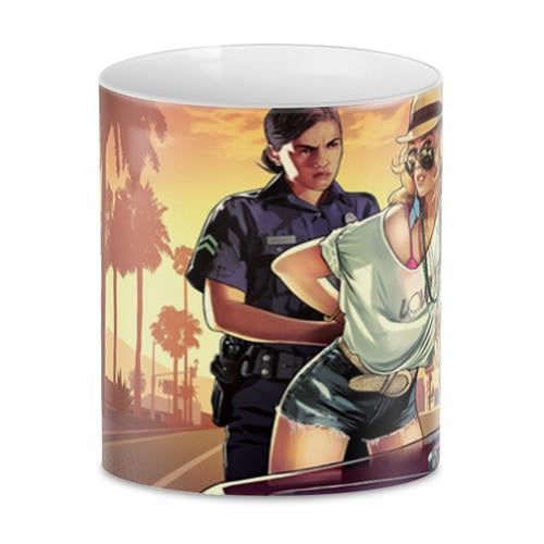 Чашка GeekLand GTA Арест 330 мл