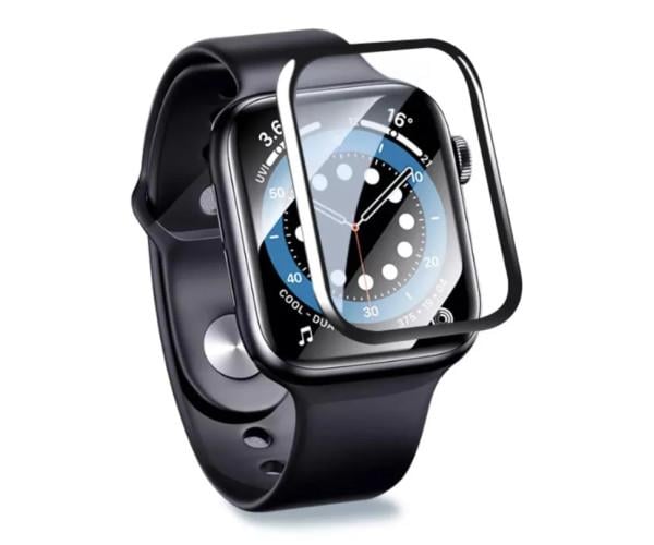 Стекло противоударное защитное SoftGlass Full Cover P ммA для Apple Watch Series 11 42 мм Black