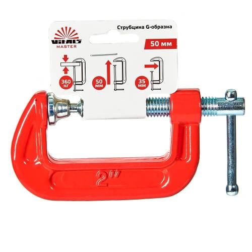 Струбцина G-подібна Vitals Master 50 мм (10613274)