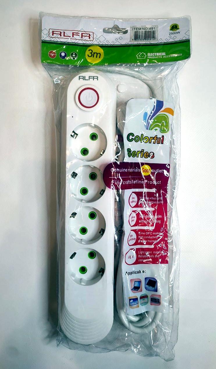 Мережевий фільтр RLFR 4×3,0 м 491 (2752654330) - фото 2