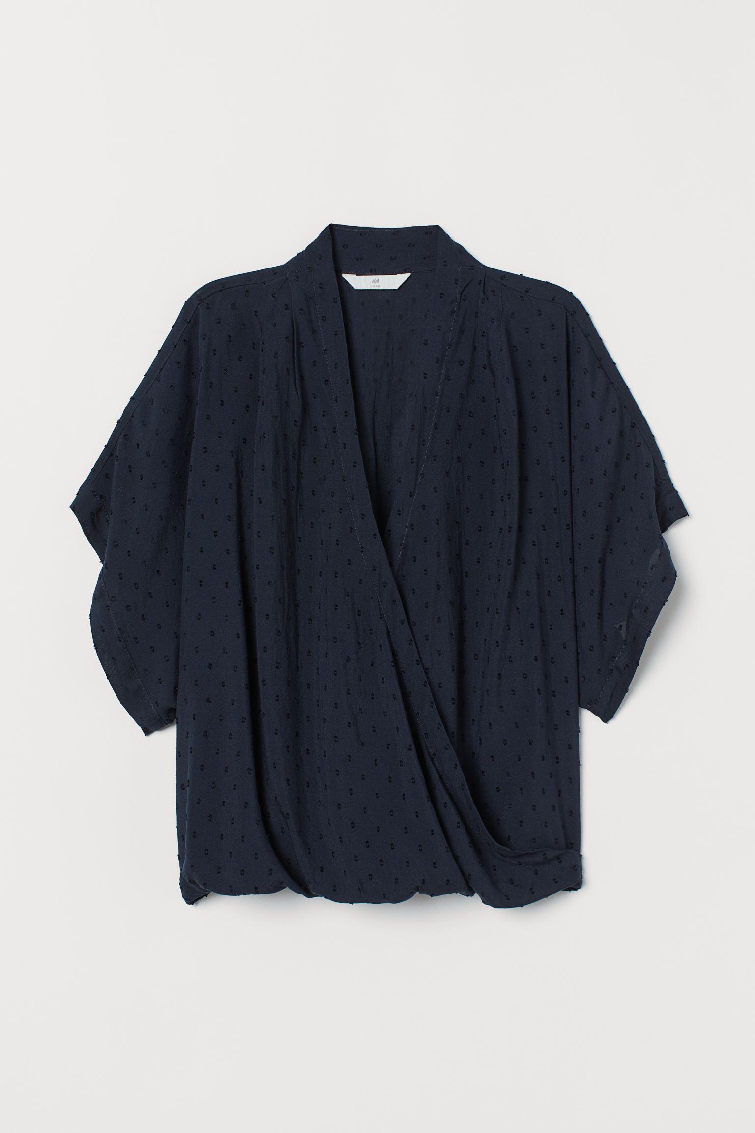 Блуза H&M р. 34 Темно-синий (18047507129) Блуза H&M р. 34 Темно-синий (18047507129)