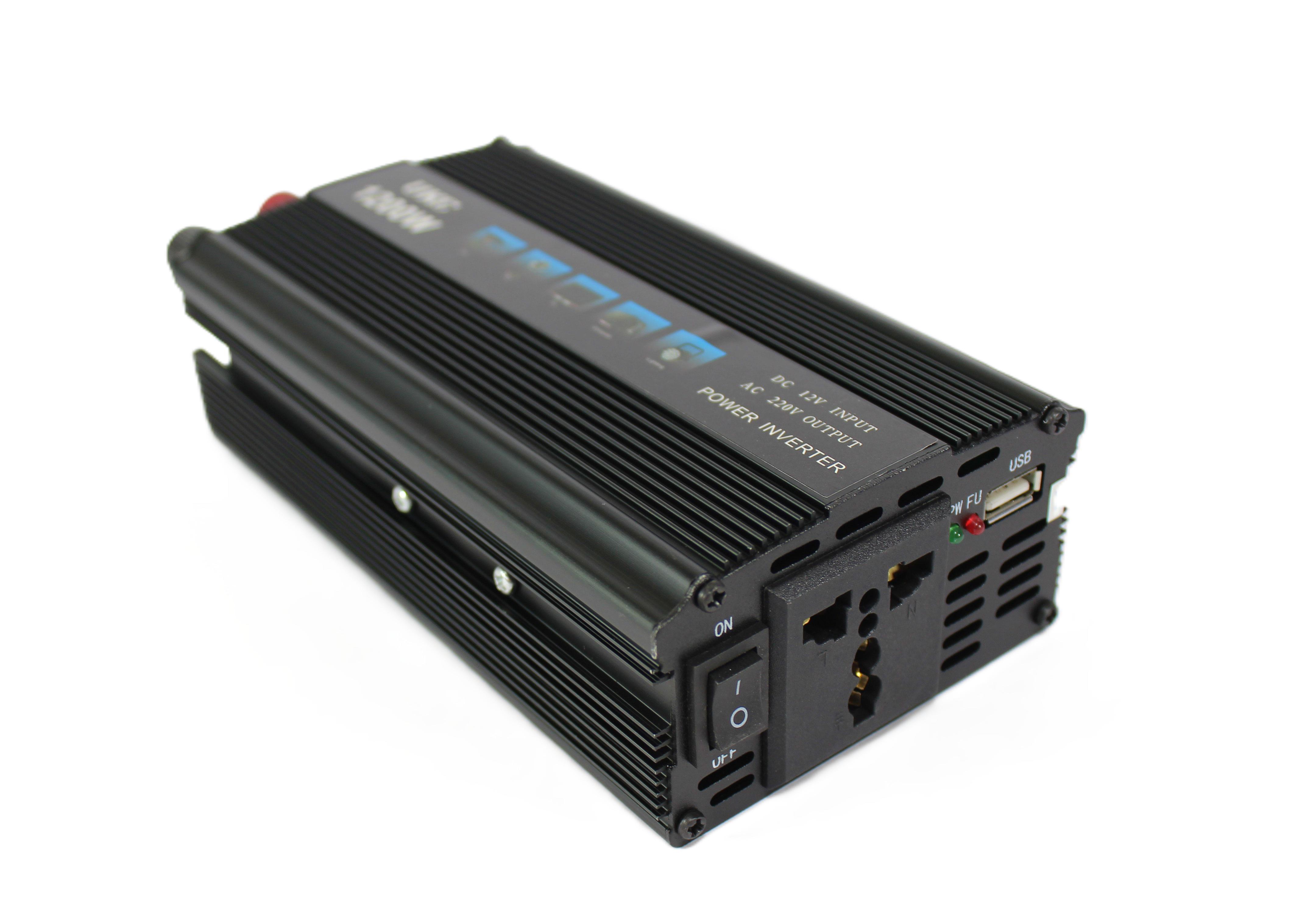 Інвертор автомобільний UKC 1200W 12В-220В (27316560) - фото 2 Інвертор автомобільний UKC 1200W 12В-220В (27316560) - фото 2