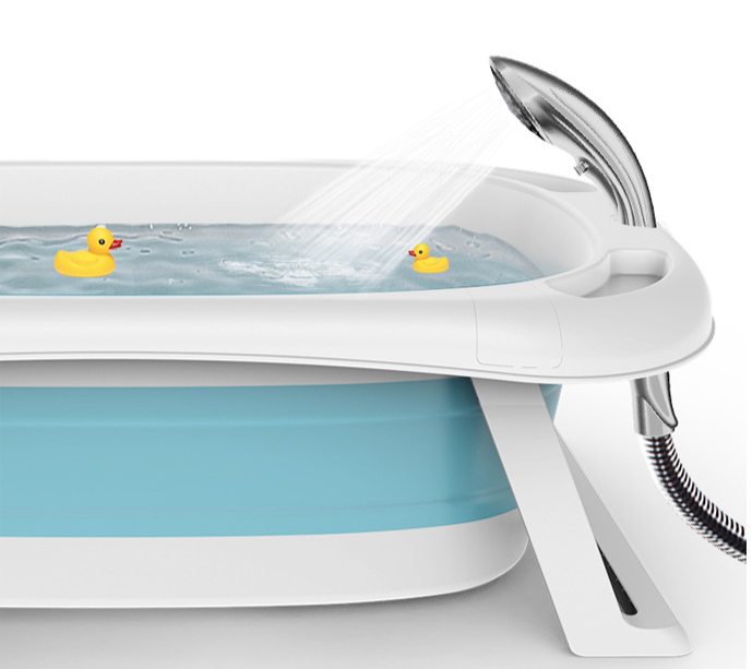 Детская складная ванна 85х53х25 см Синий (2622977396) - фото 2 Детская складная ванна 85х53х25 см Синий (2622977396) - фото 2