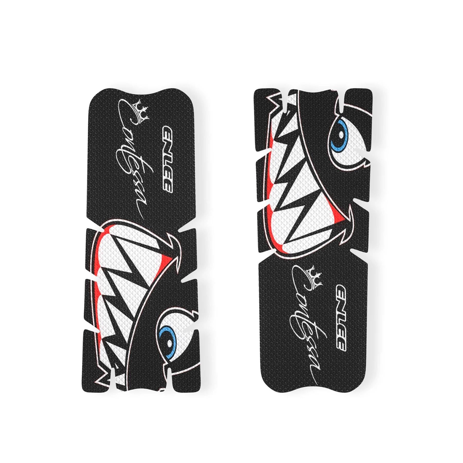 Наклейки на шатуны велосипеда антигравийные ENLEE FG-92 Стиль 4 Черный (EN-FG92-6710)