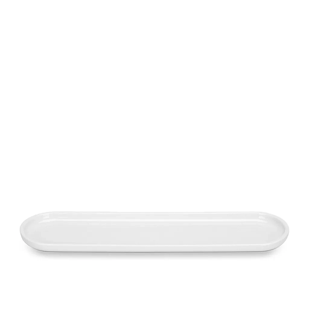 Блюдо сервировочное Fissman Horeca 31x8x 2 см из фарфора (14101)